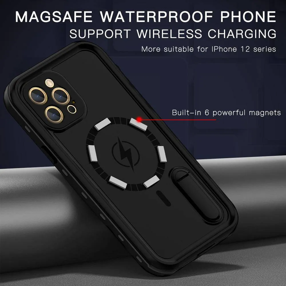 Luxury Armor Dustproof Diving Waterproof Case For iPhone 12 Series