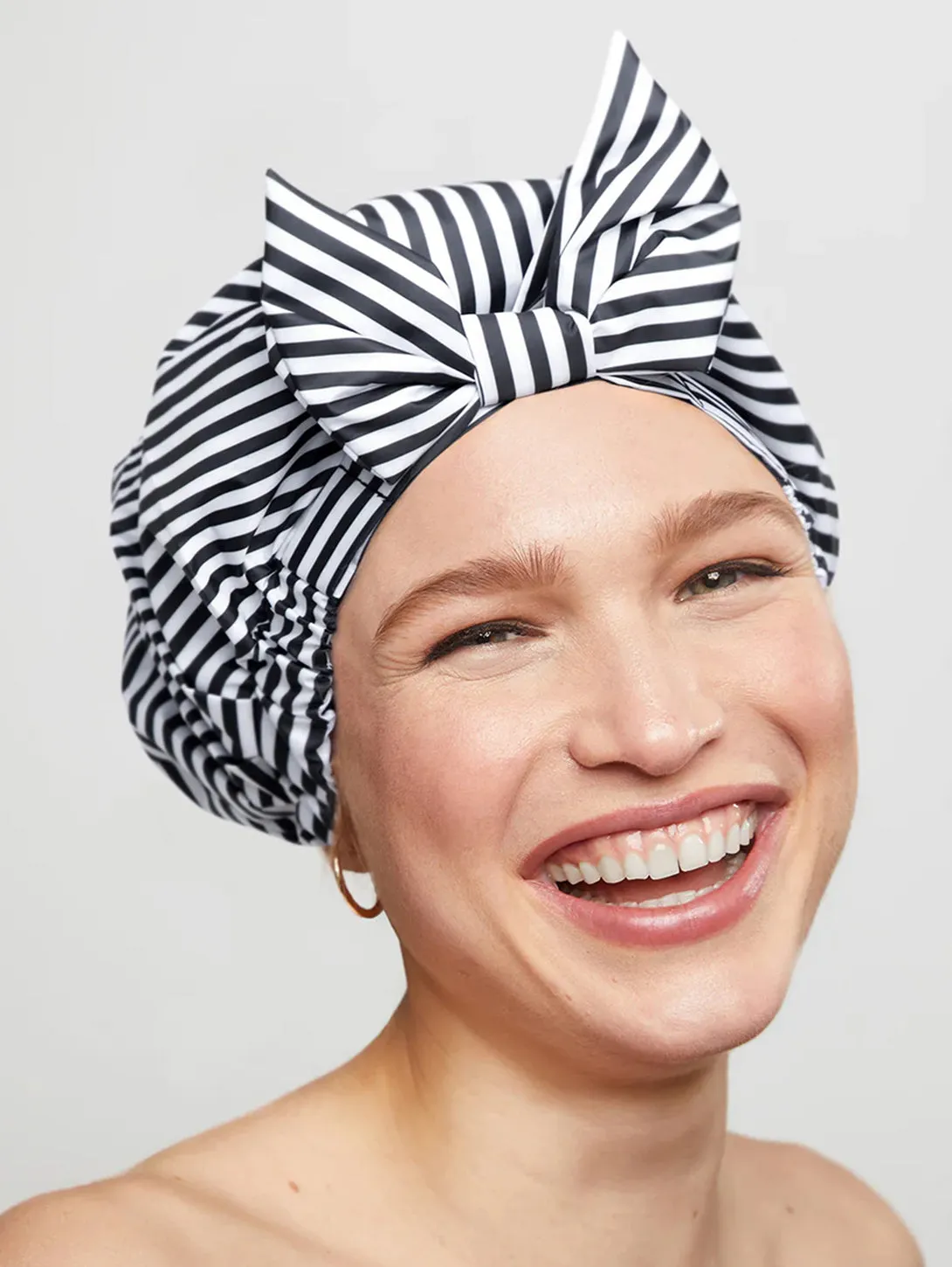 Luxury Shower Cap - Stripe