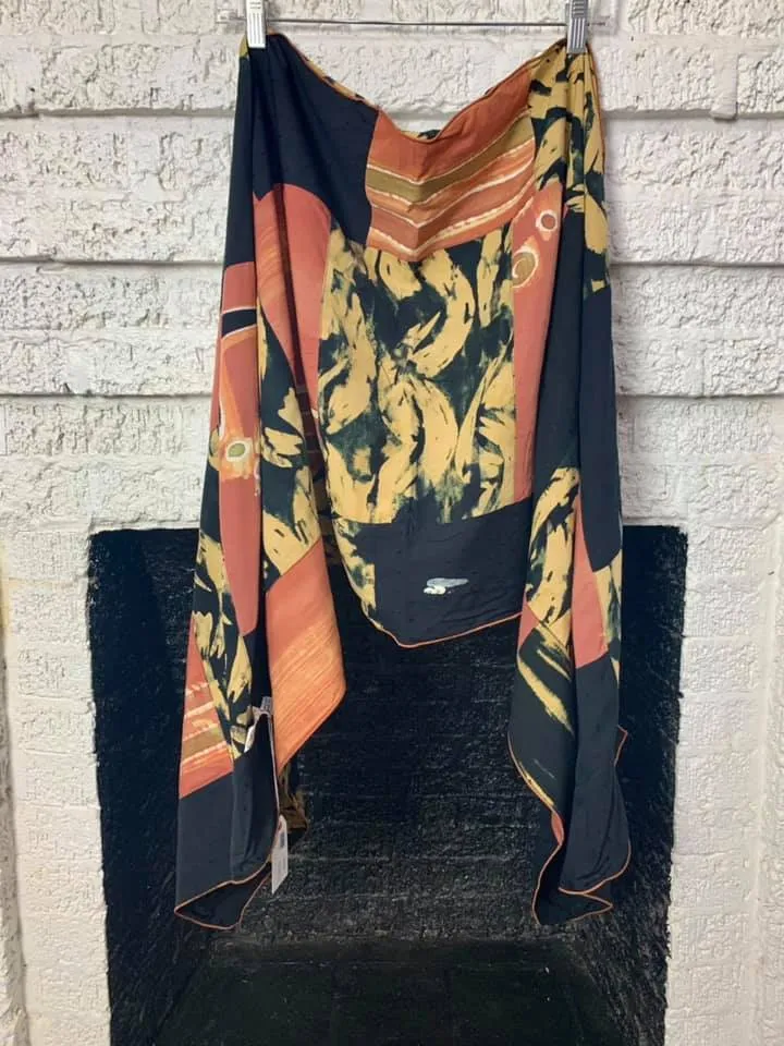 Lyng Textile Scarves-H