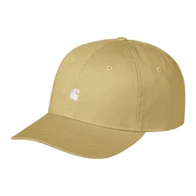 MADISON LOGO CAP AGATE / WHITE