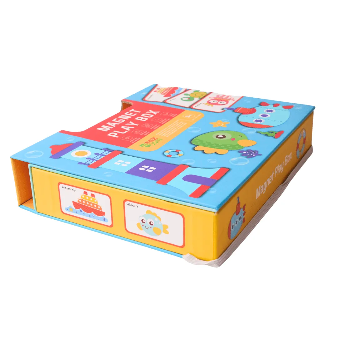 Magnet Play Box Puzzle Game Toy-Marine Animals