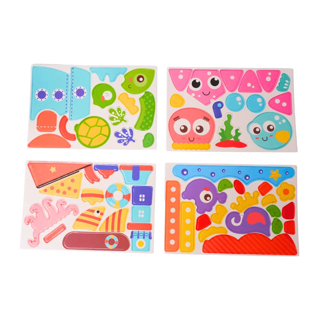 Magnet Play Box Puzzle Game Toy-Marine Animals