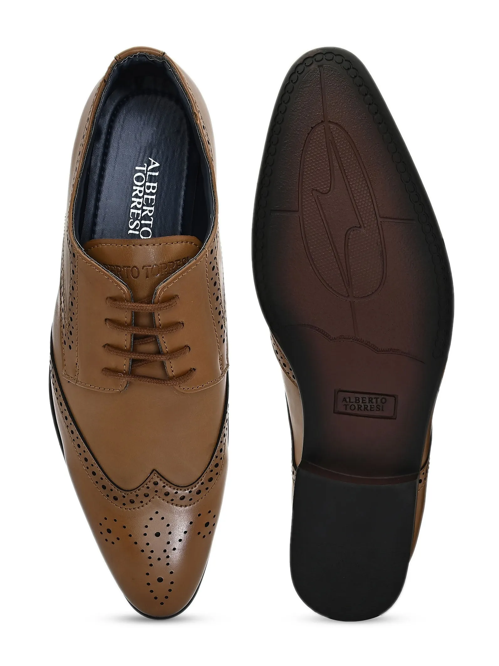 Men Formal Brown Brogues