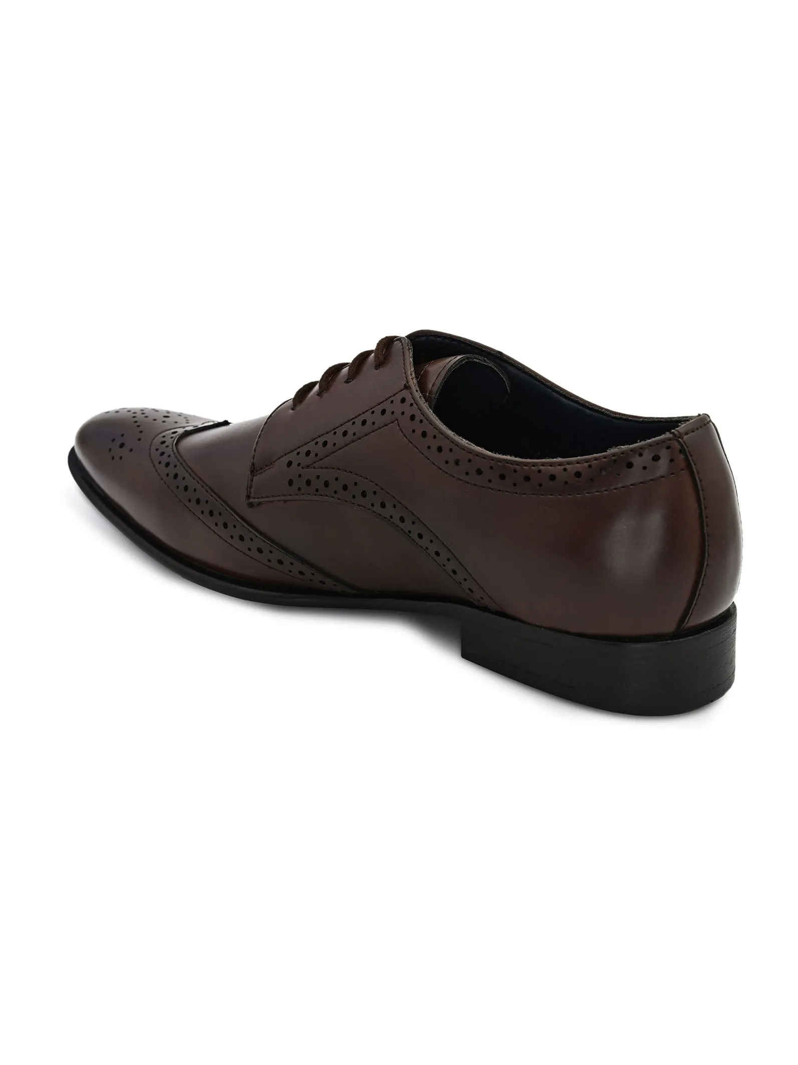 Men Formal Dark Brown Brogues