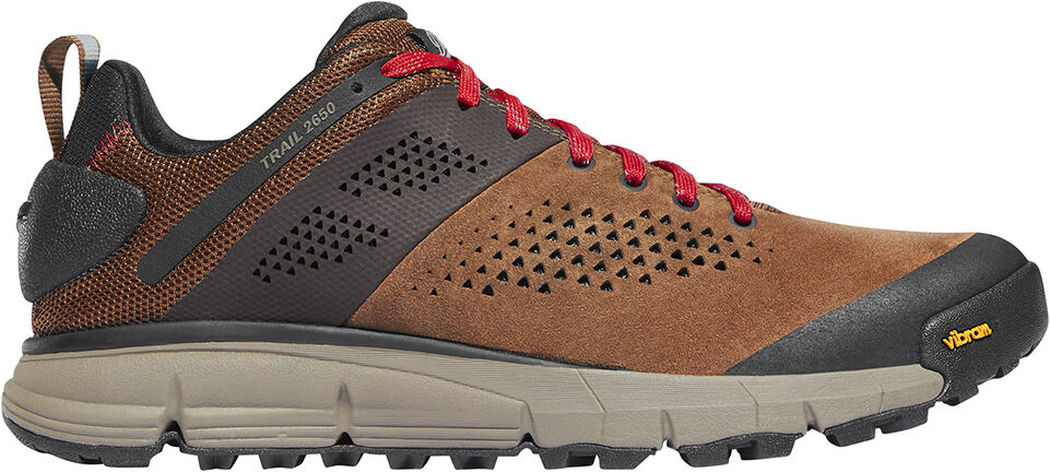 Men's Brown and Red Trail 2650 Hiking Boot