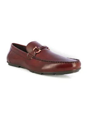 Men's Bordo Leather Loafers