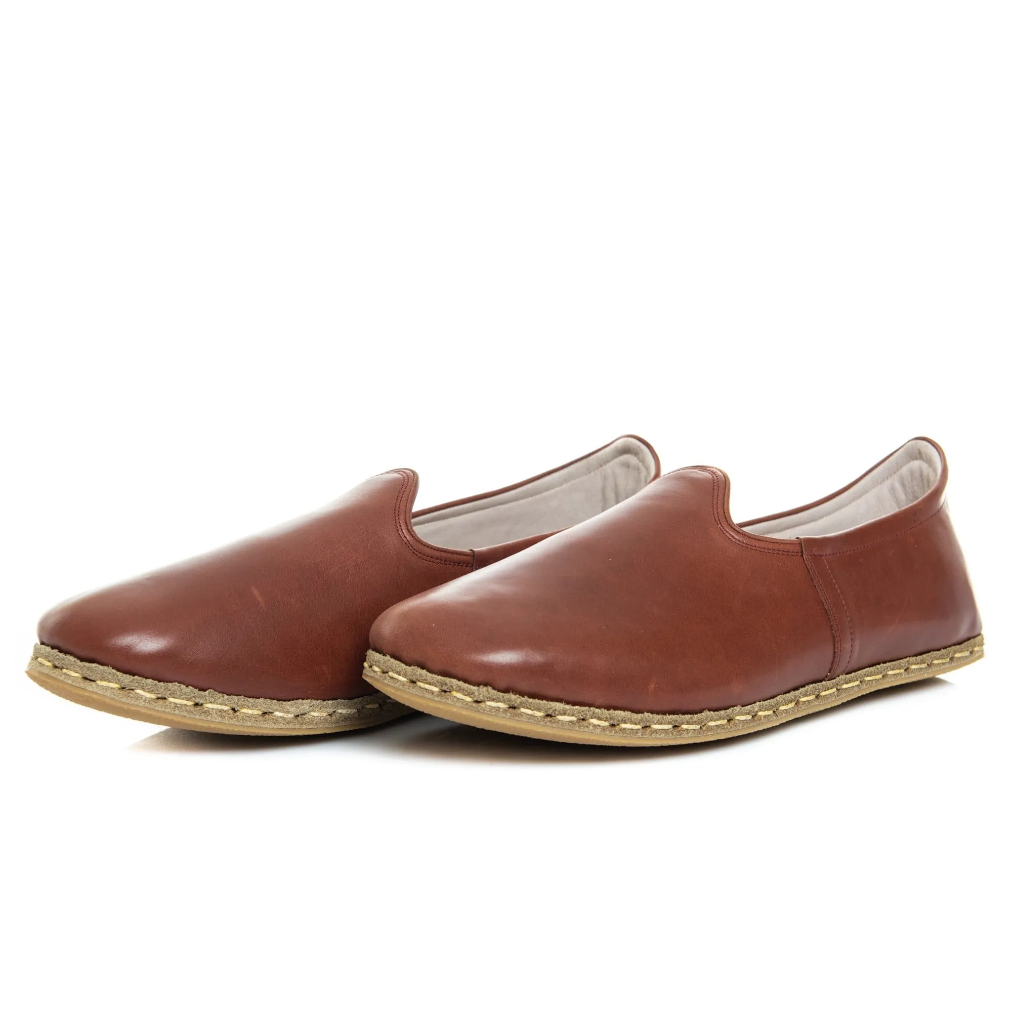 Men's Cacao Slip On Shoes