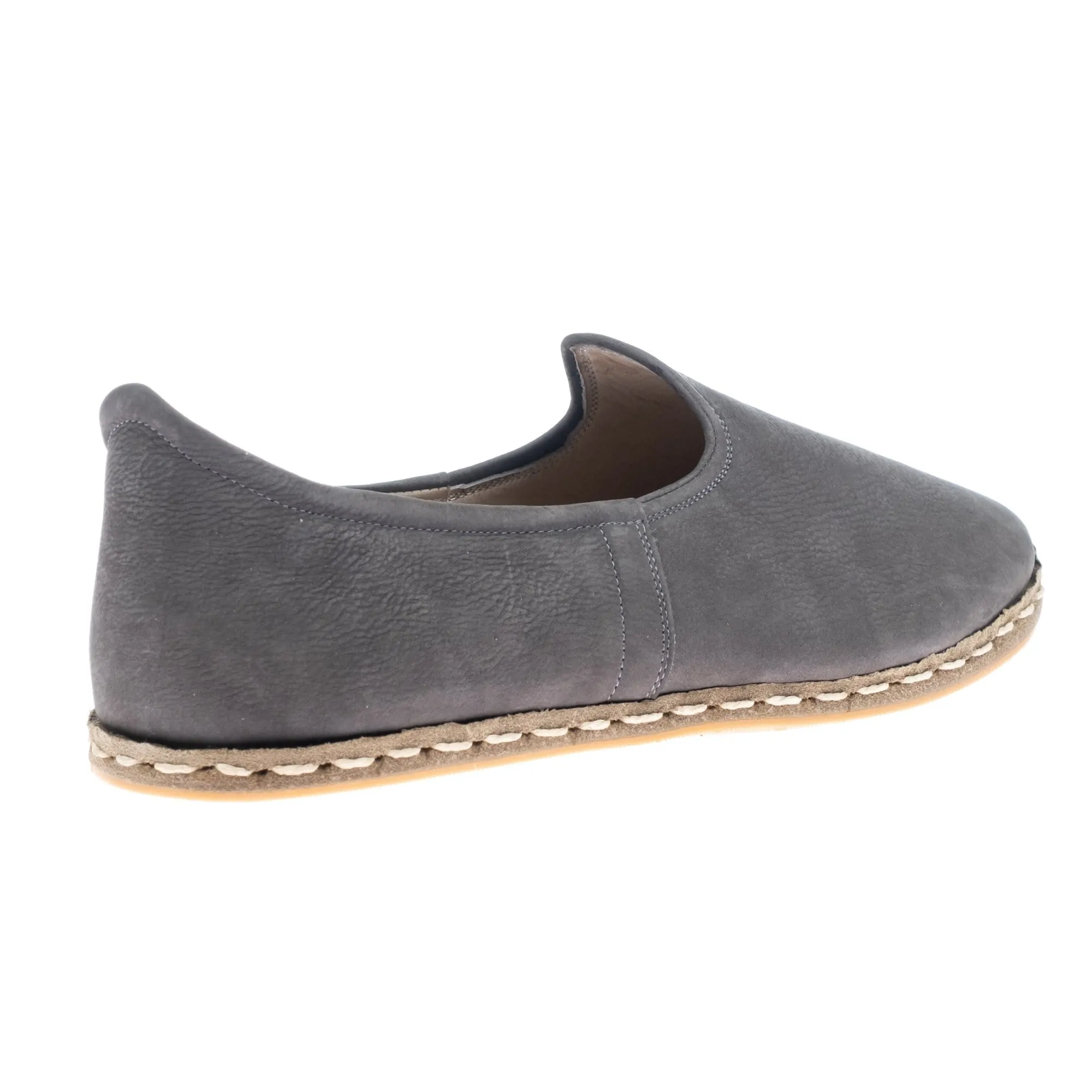 Men's Gray Slip On Shoes