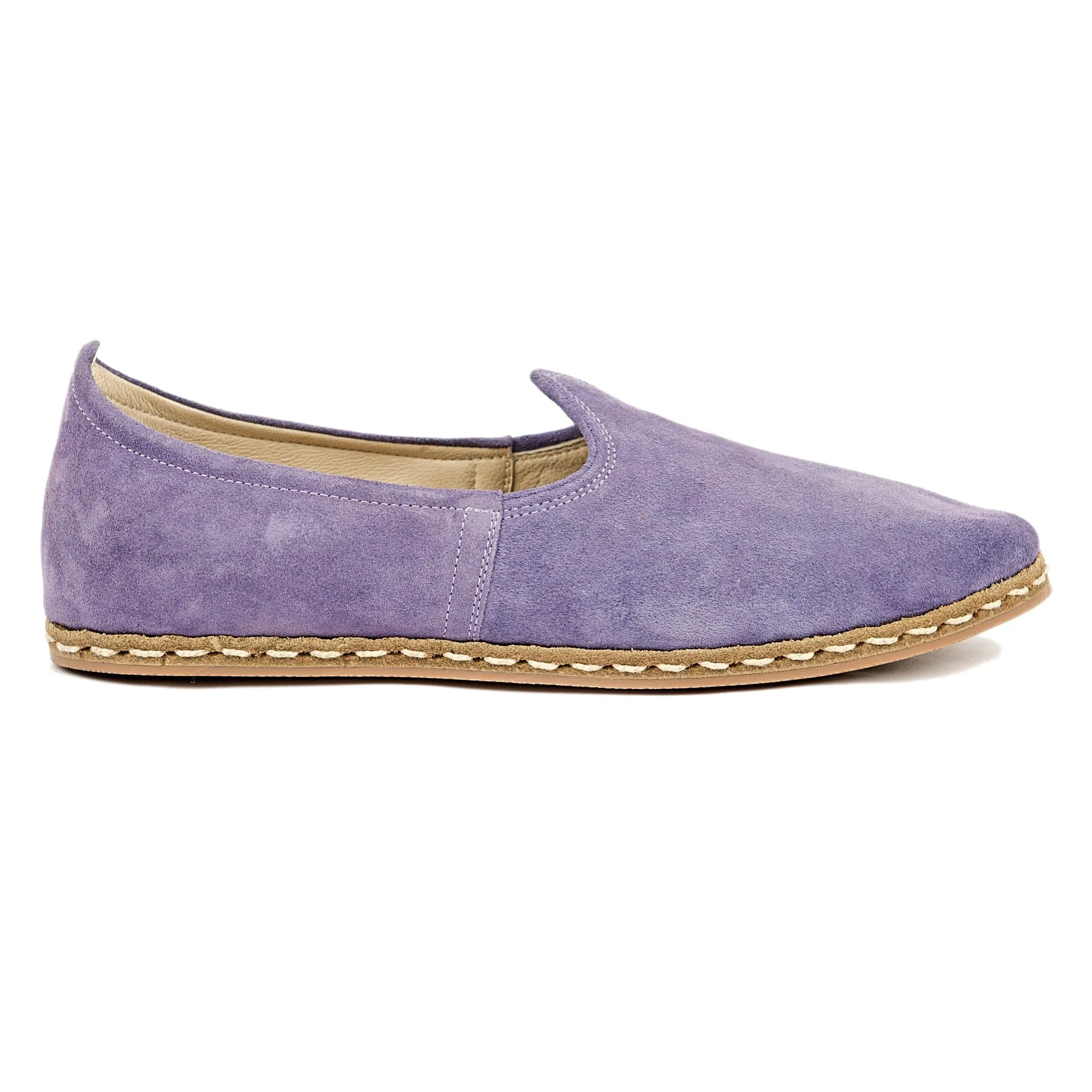 Men's Lavender Slip On Shoes