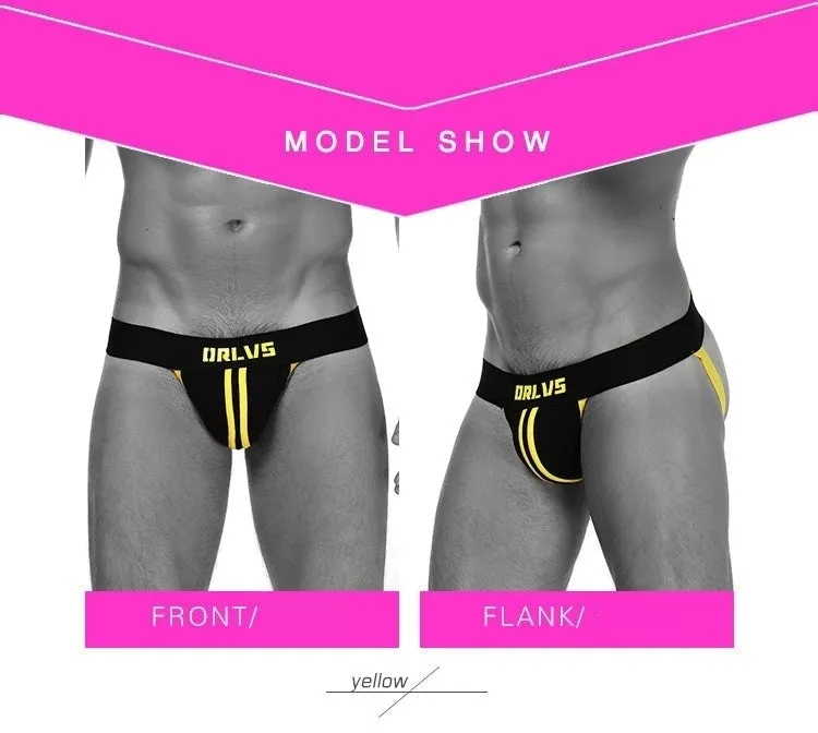 Men's Sexy Jockstraps Penis Pouch Push Up Thong String Underwear