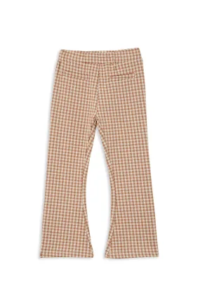 Milky Check Flared Pant