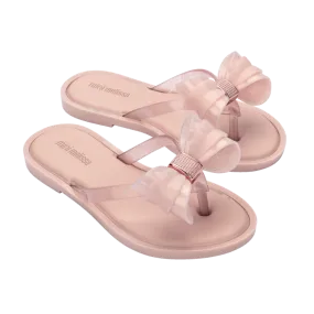 Mini Melissa Flip Flop IV Kids - Pink / Glitter Pink