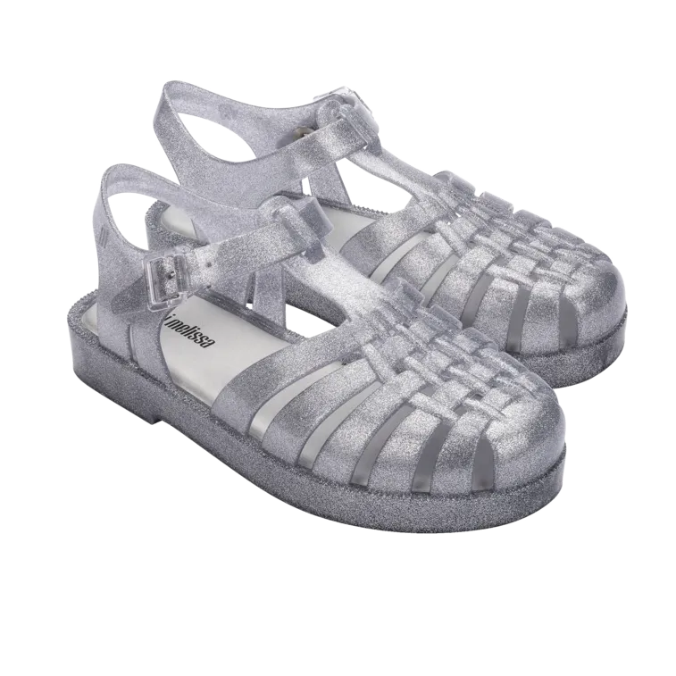 Mini Melissa Possession Shiny Kids - Glitter Clear