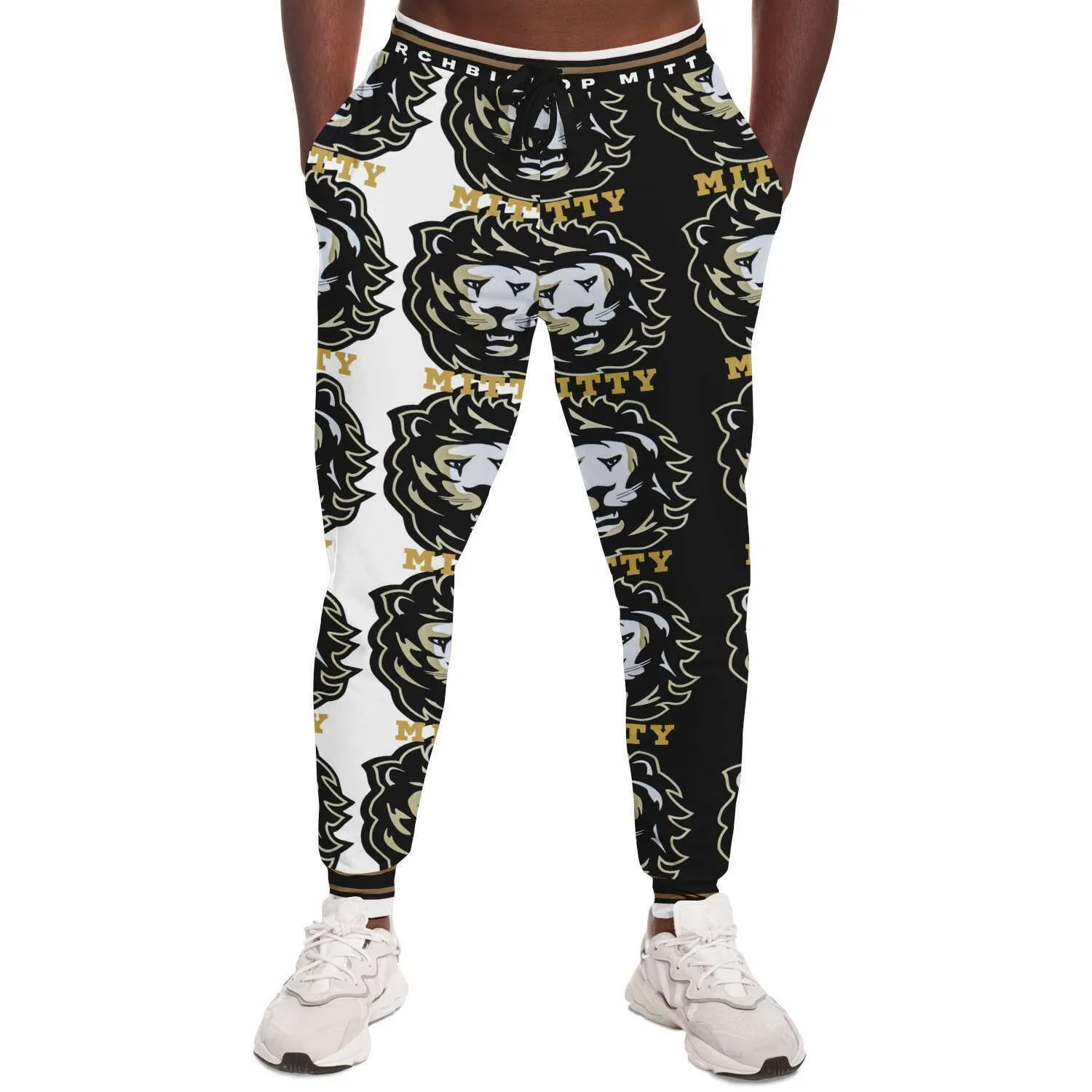 Mitty Monarchs Lion Duo Unisex Fleece Joggers