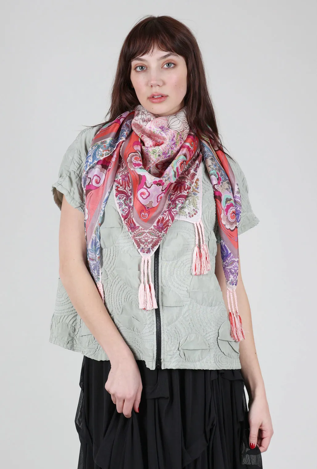 Modey Scarf, Pink Multi