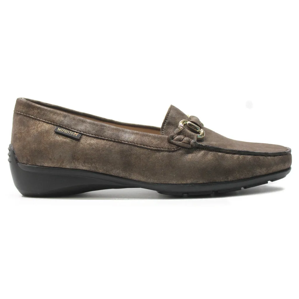 Natala Full Grain Leather Women's Slip-On Shoes