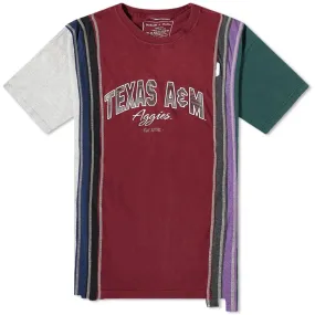 Needles 7 Cuts Wide College T-ShirtAssorted