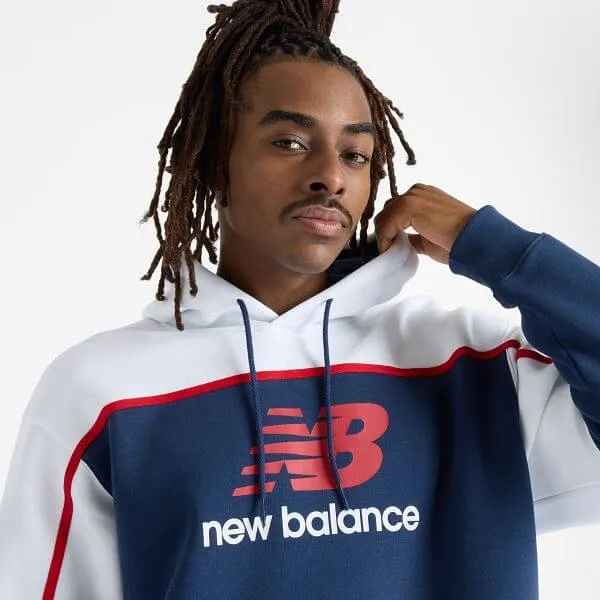 New Balance Classics Fleece Hoodie Men’s – Navy (MT43524NNY)