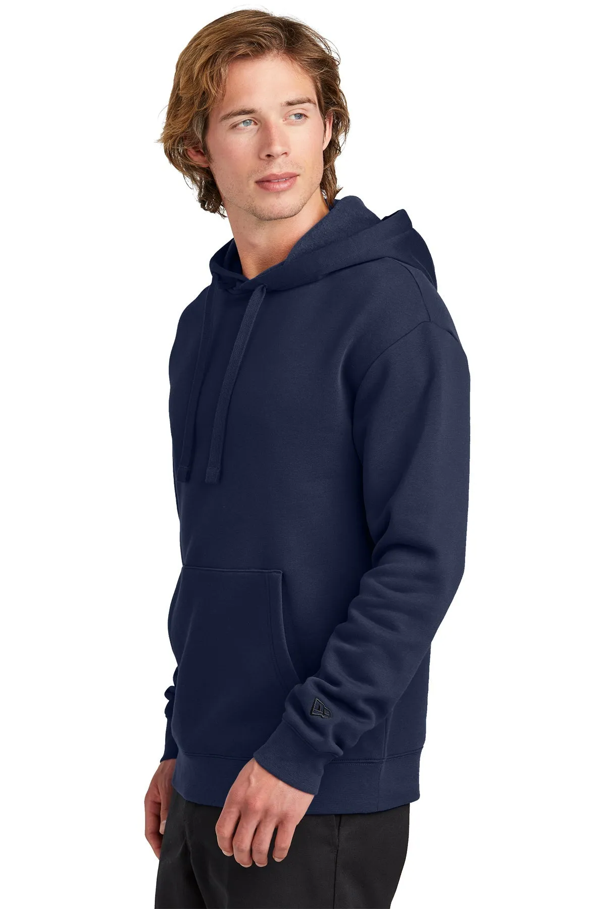 New Era Heritage Fleece Customized Hoodies, True Navy