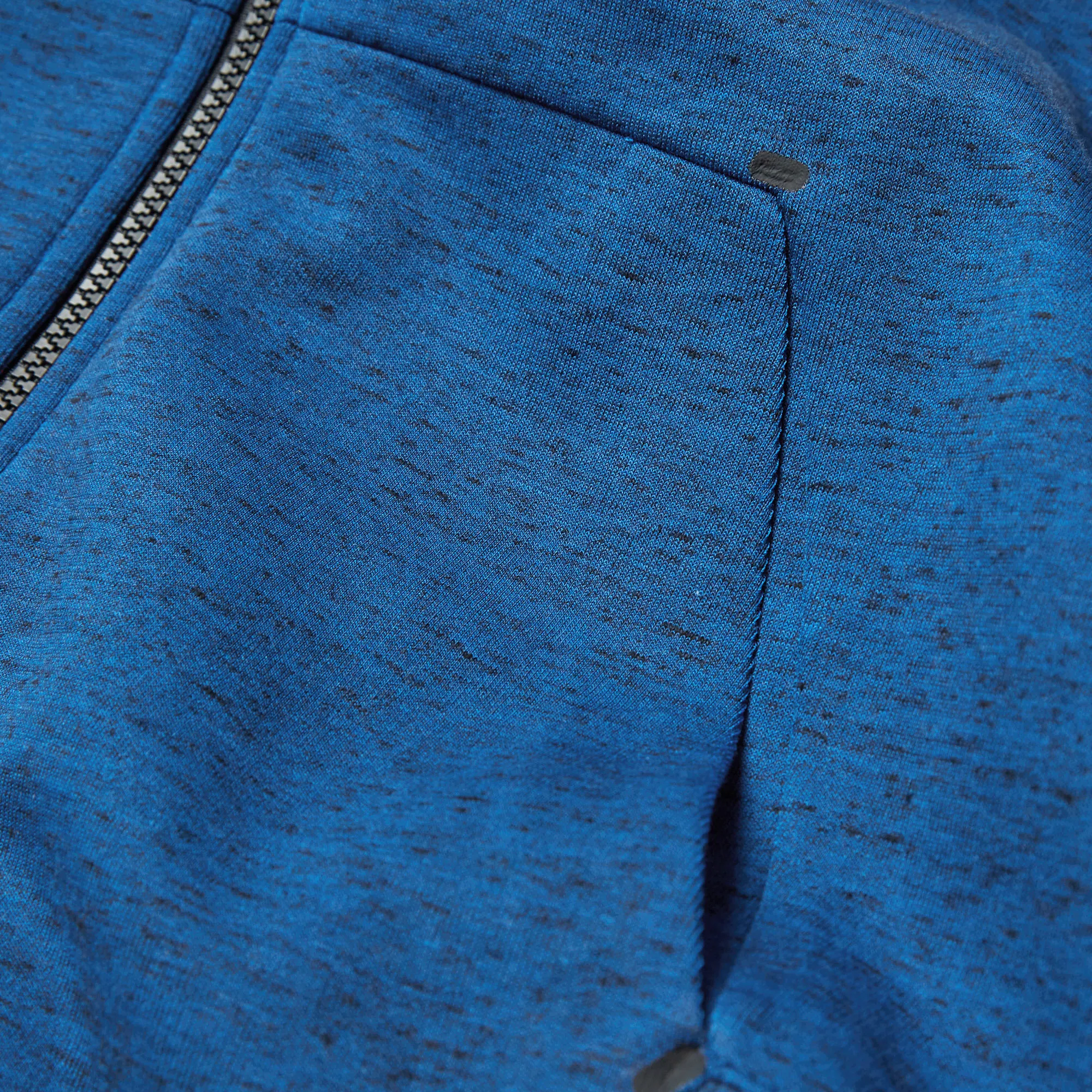 Nike Tech Fleece AW77 Zip HoodyGame Royal & Black