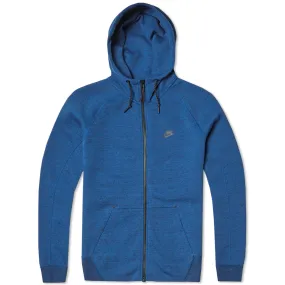 Nike Tech Fleece AW77 Zip HoodyGame Royal & Black