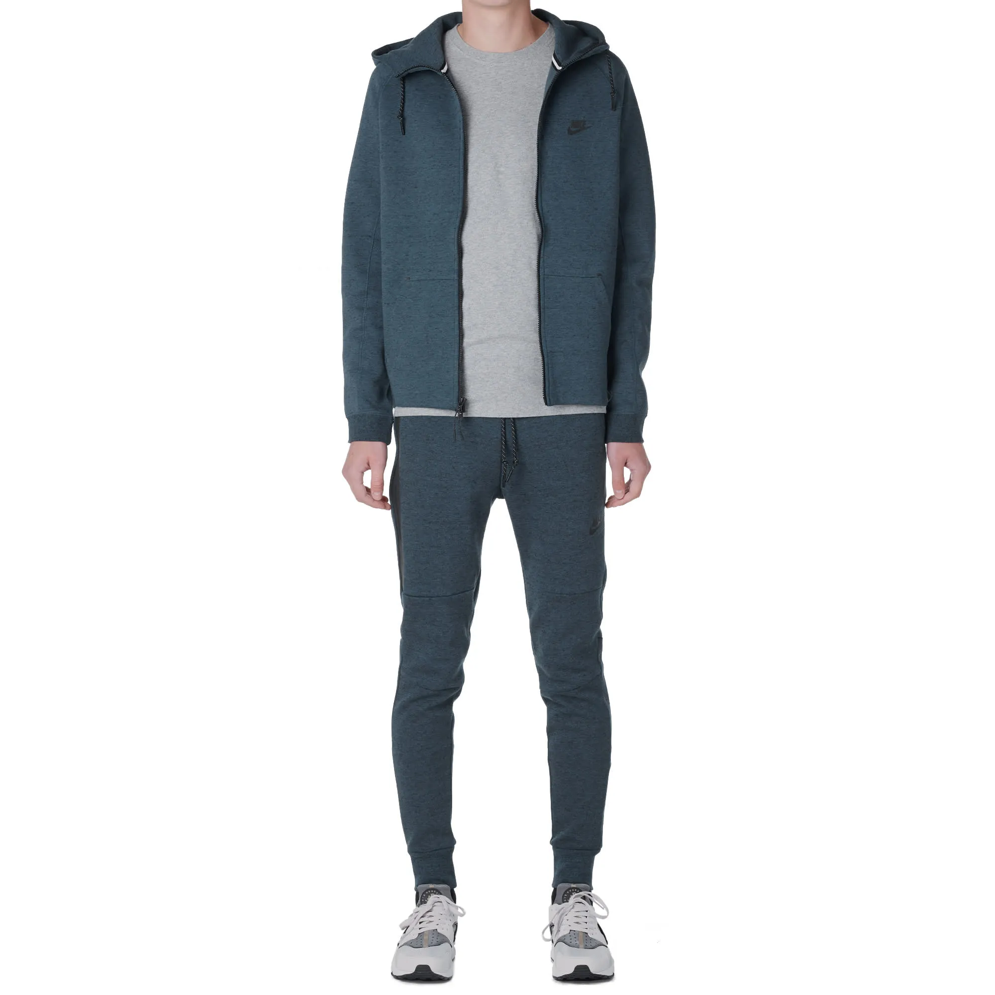 Nike Tech Fleece AW77 Zip HoodySquadron Blue & Black