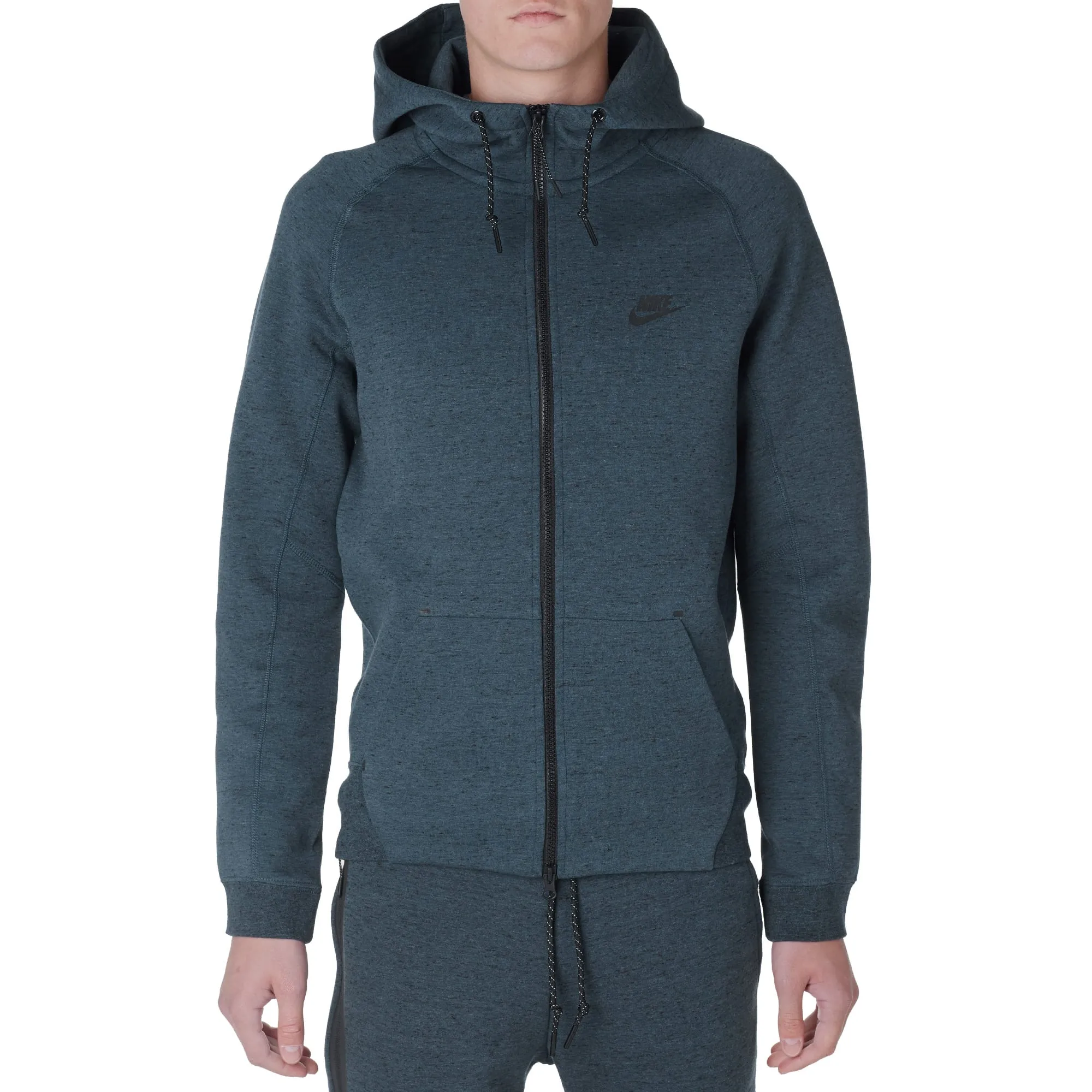 Nike Tech Fleece AW77 Zip HoodySquadron Blue & Black