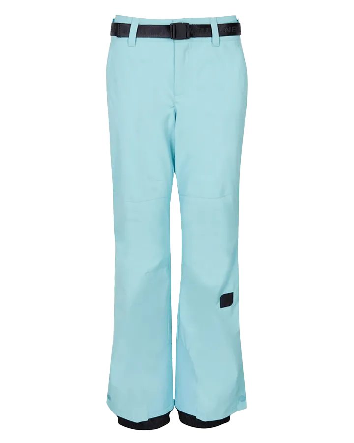 O'Neill Star Slim Womens Snow Pants Aqua Sea 2023 | Snow Pants Womens | Snow Skiers Warehouse