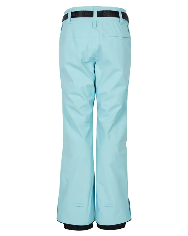 O'Neill Star Slim Womens Snow Pants Aqua Sea 2023 | Snow Pants Womens | Snow Skiers Warehouse