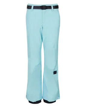 O'Neill Star Slim Womens Snow Pants Aqua Sea 2023 | Snow Pants Womens | Snow Skiers Warehouse