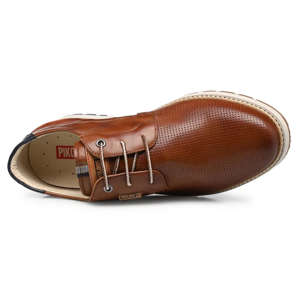 Olvera Leather Men's Smart Derby Shoes