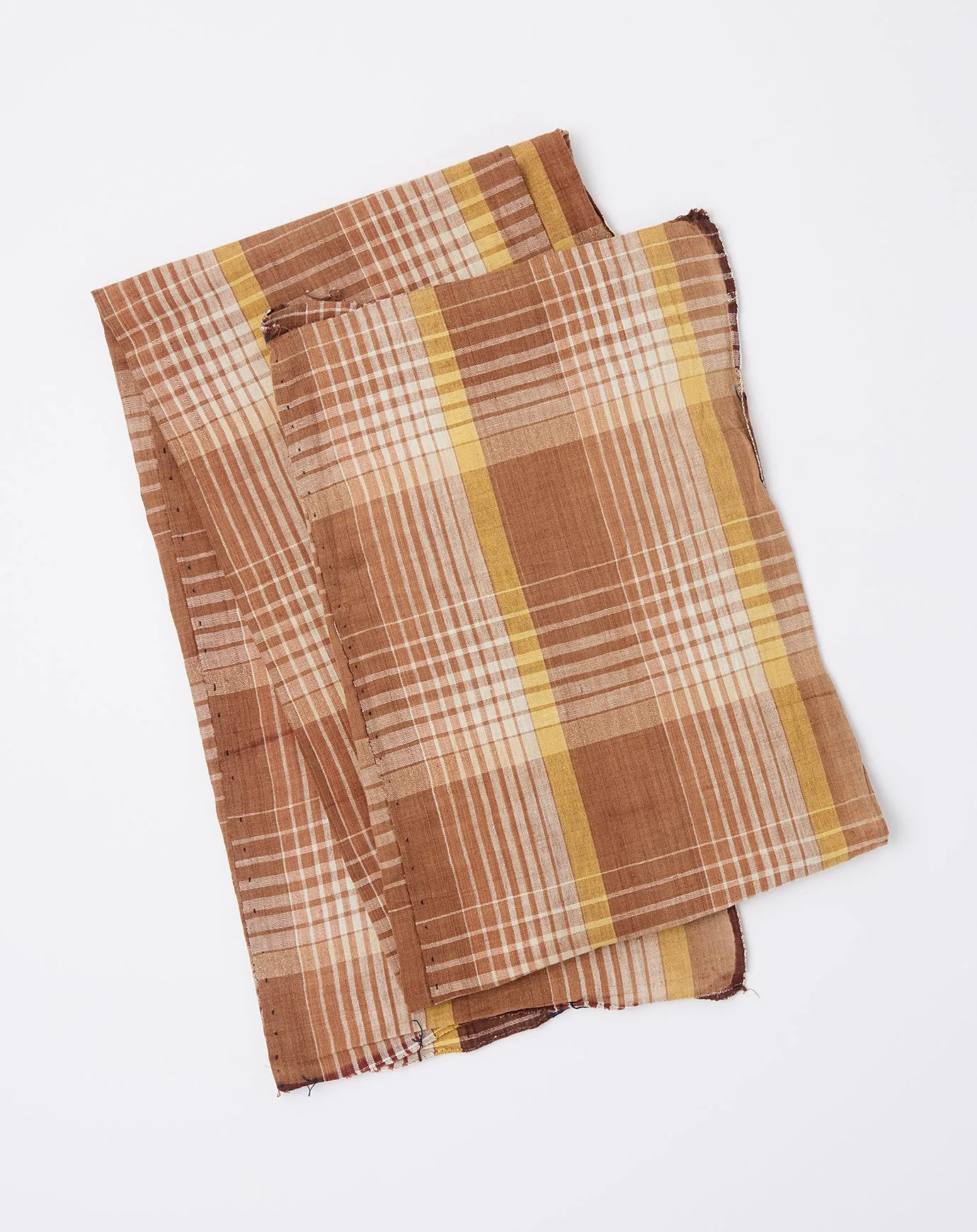 Oversized Scarf in Clay Madras