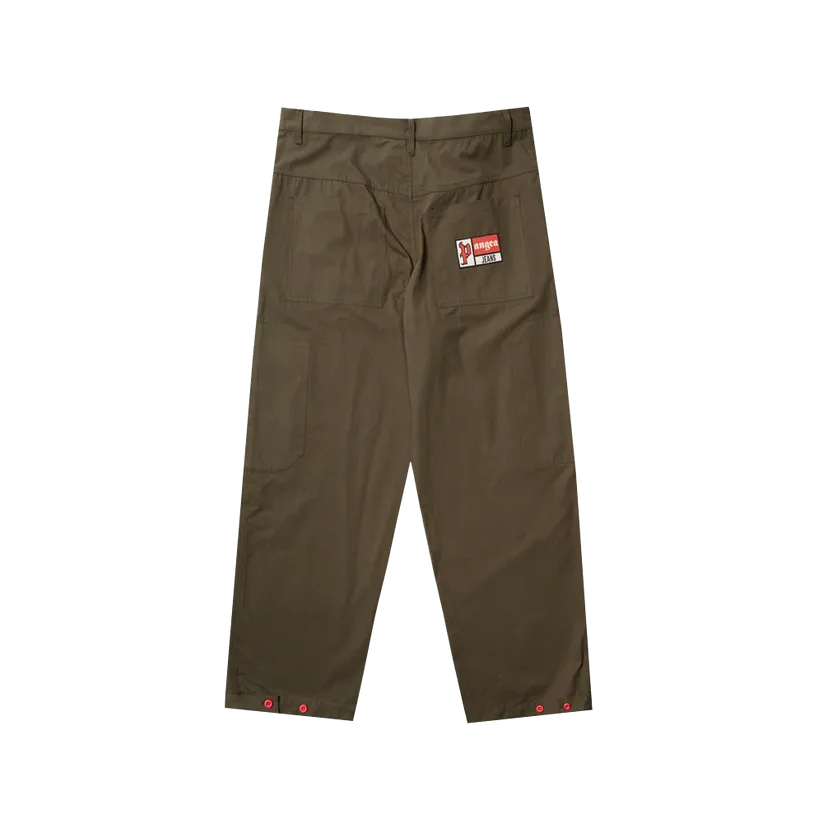 Pangea Jeans Feldspar Pant - Olive Green