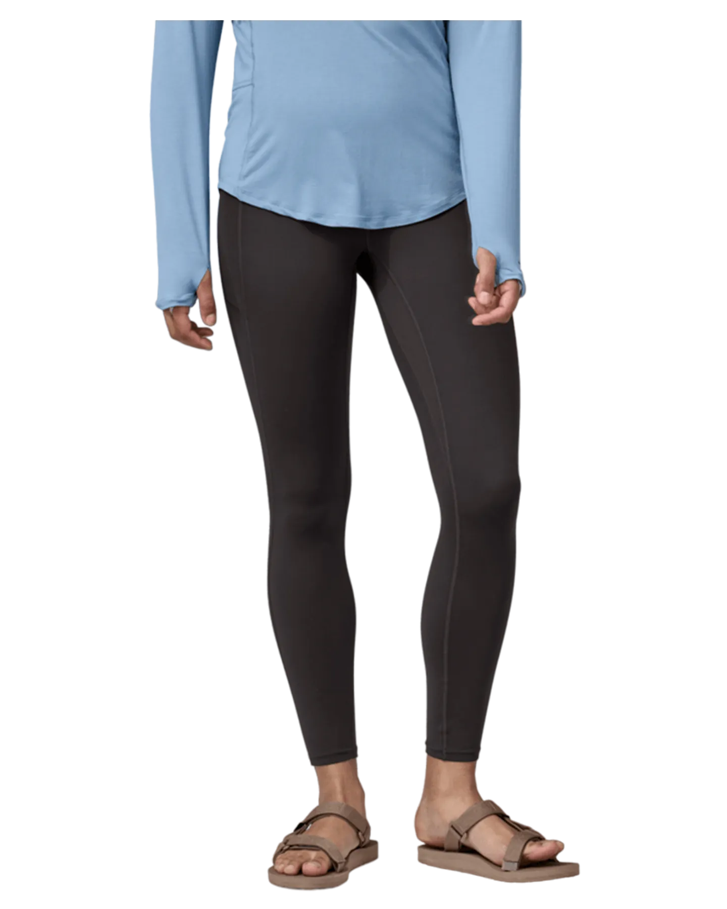 Patagonia Maipo 7/8 Women's Stash Tights - Black | Shop Pants at Trojan Wake Ski Snow & Snow Skiers Warehouse