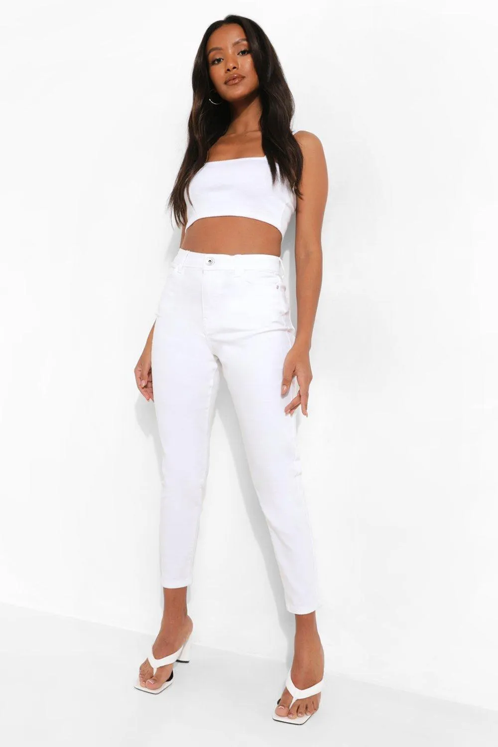 Petite High Waist Skinny Jeans