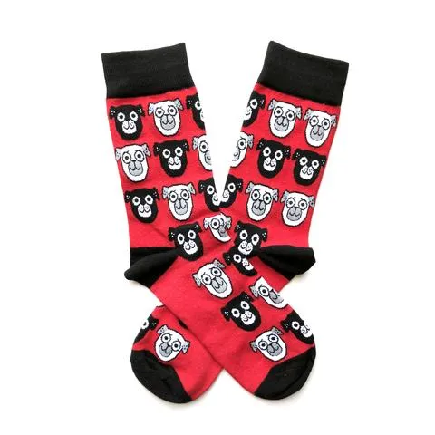 Pug Socks by Gemma Correll