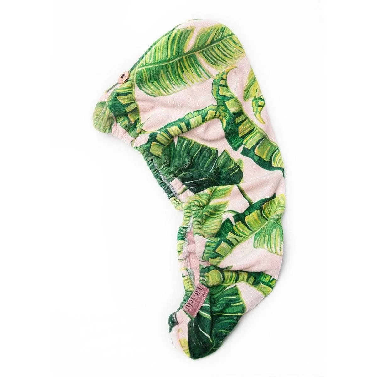 Quick Dry Hair Towel - Palm Print