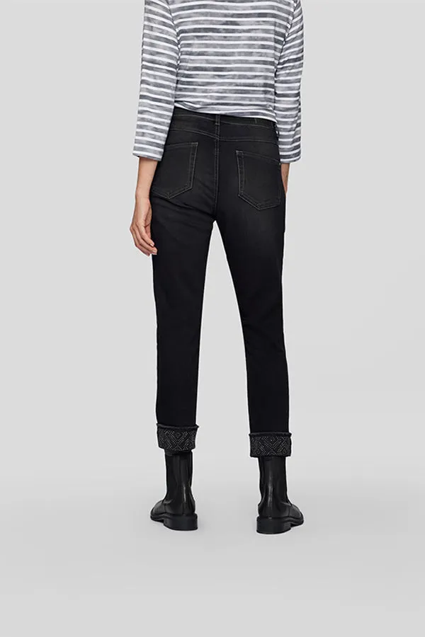 Rabe & LecomteSTUDDED HEM SKINNY JEANS