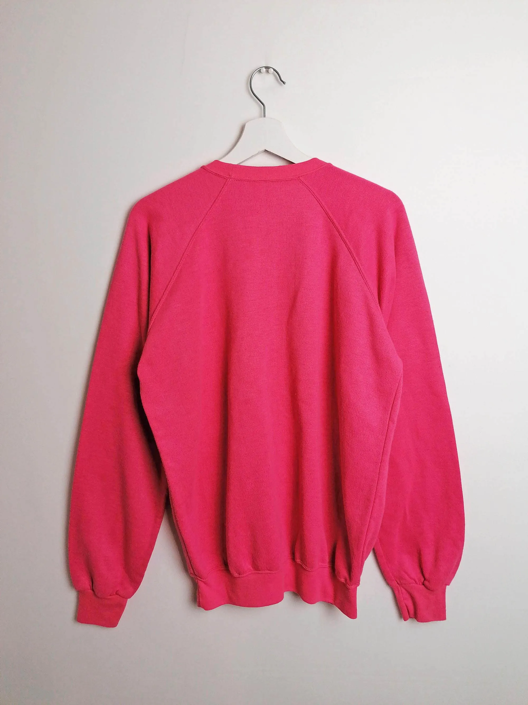 *Rare* 80's IKEA Pink Sweatshirt - size L-XL