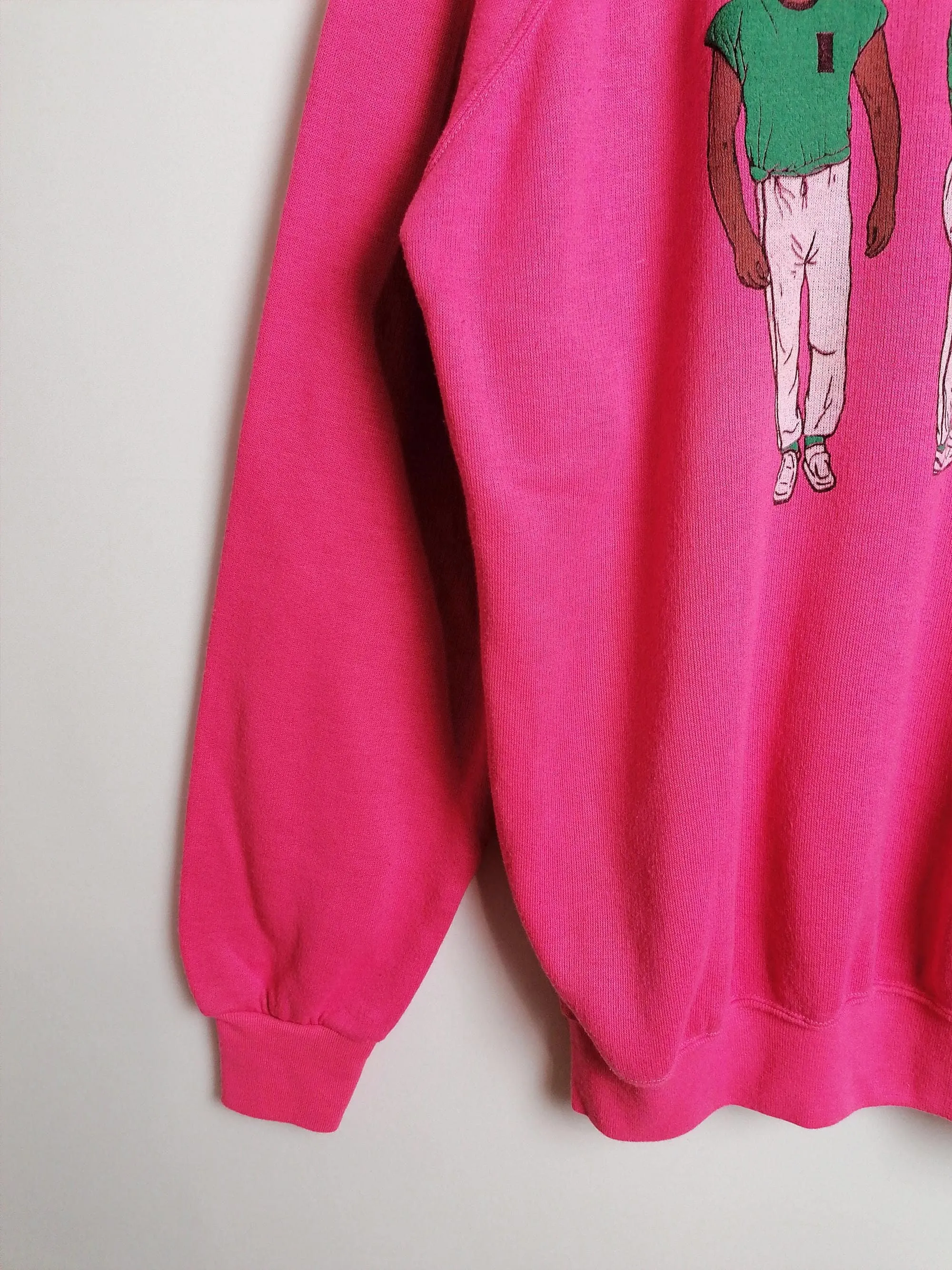 *Rare* 80's IKEA Pink Sweatshirt - size L-XL