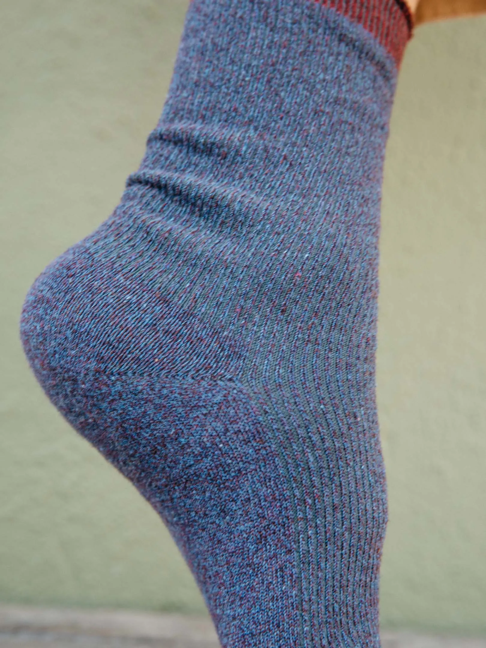 Rib Crew Sock