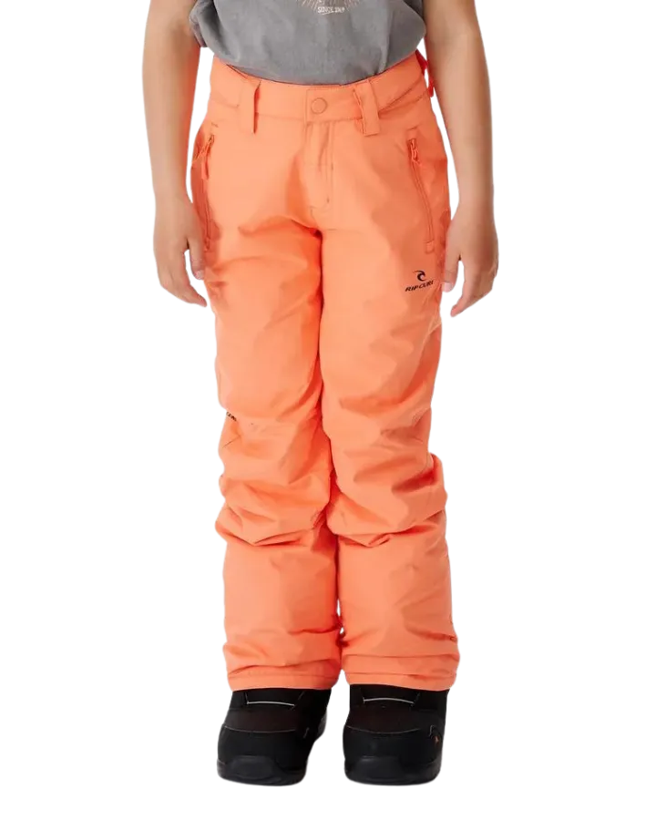 Rip Curl Olly Snow Pants Kids 10K - Salmon - 2023