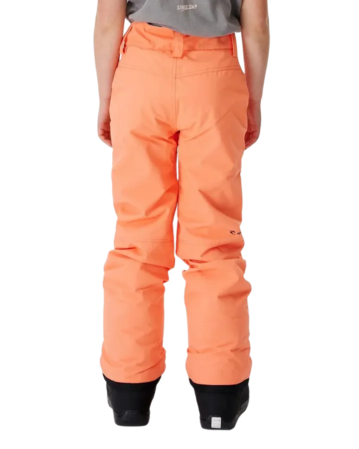 Rip Curl Olly Snow Pants Kids 10K - Salmon - 2023