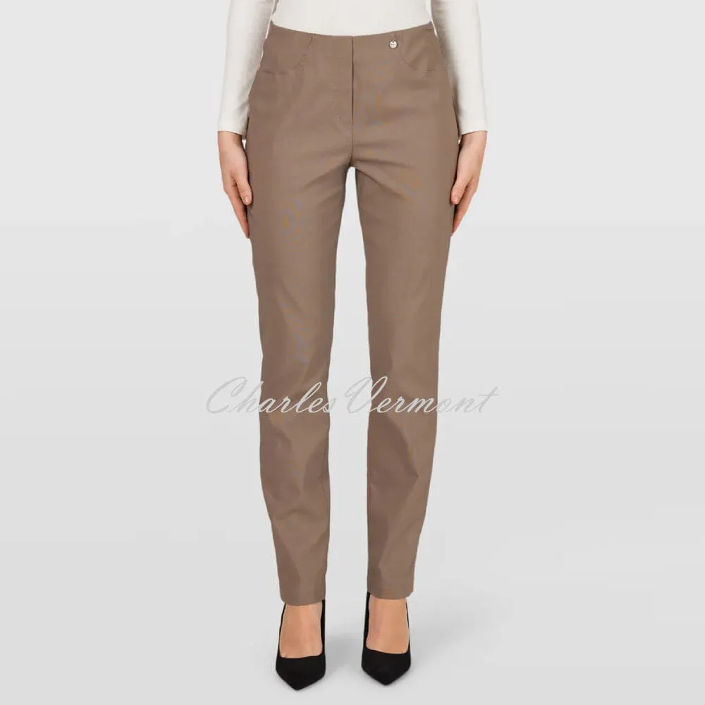 Robell Bella Full Length Trouser 51559-5499-17 (Taupe)