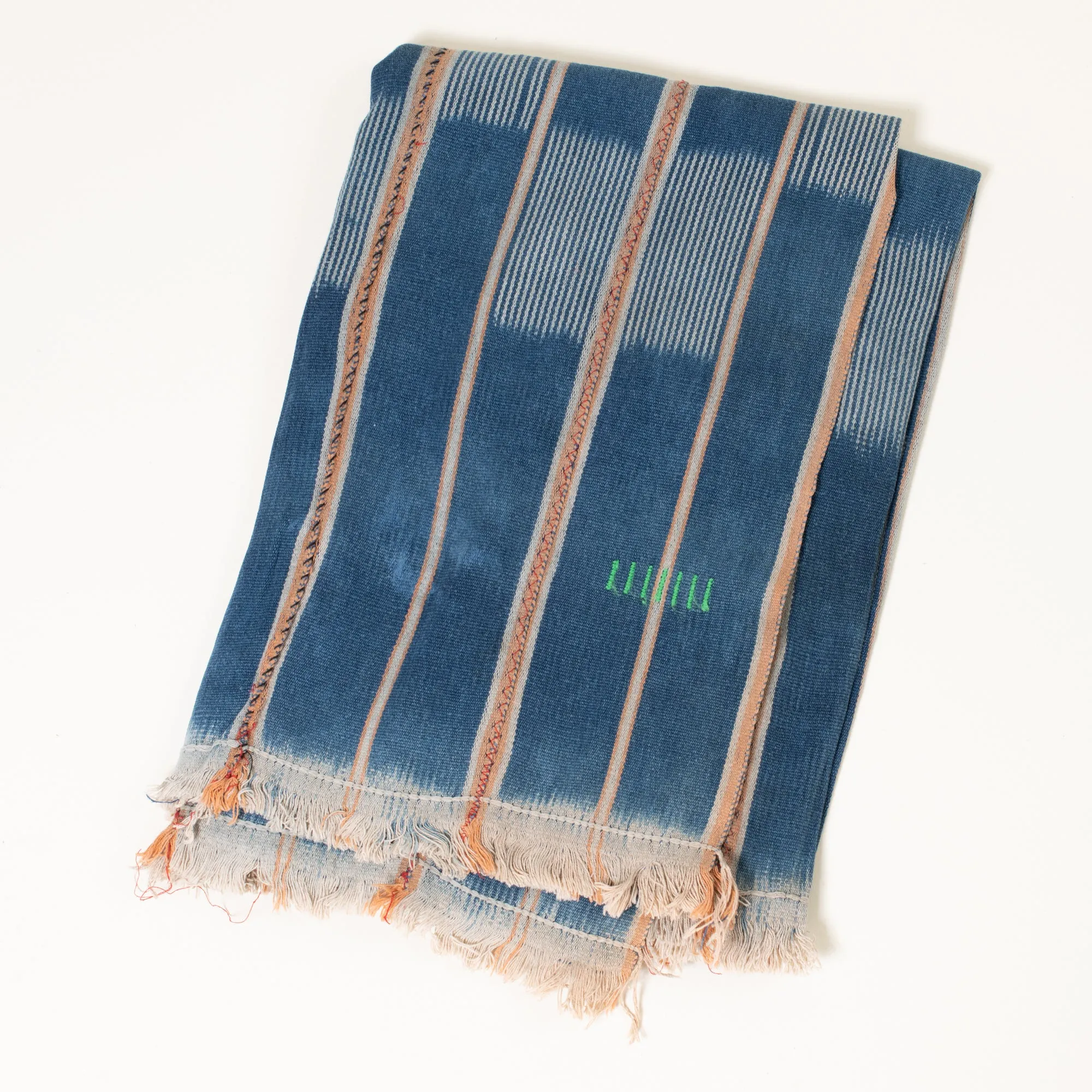 Saho Indigo Multicolor Mudcloth