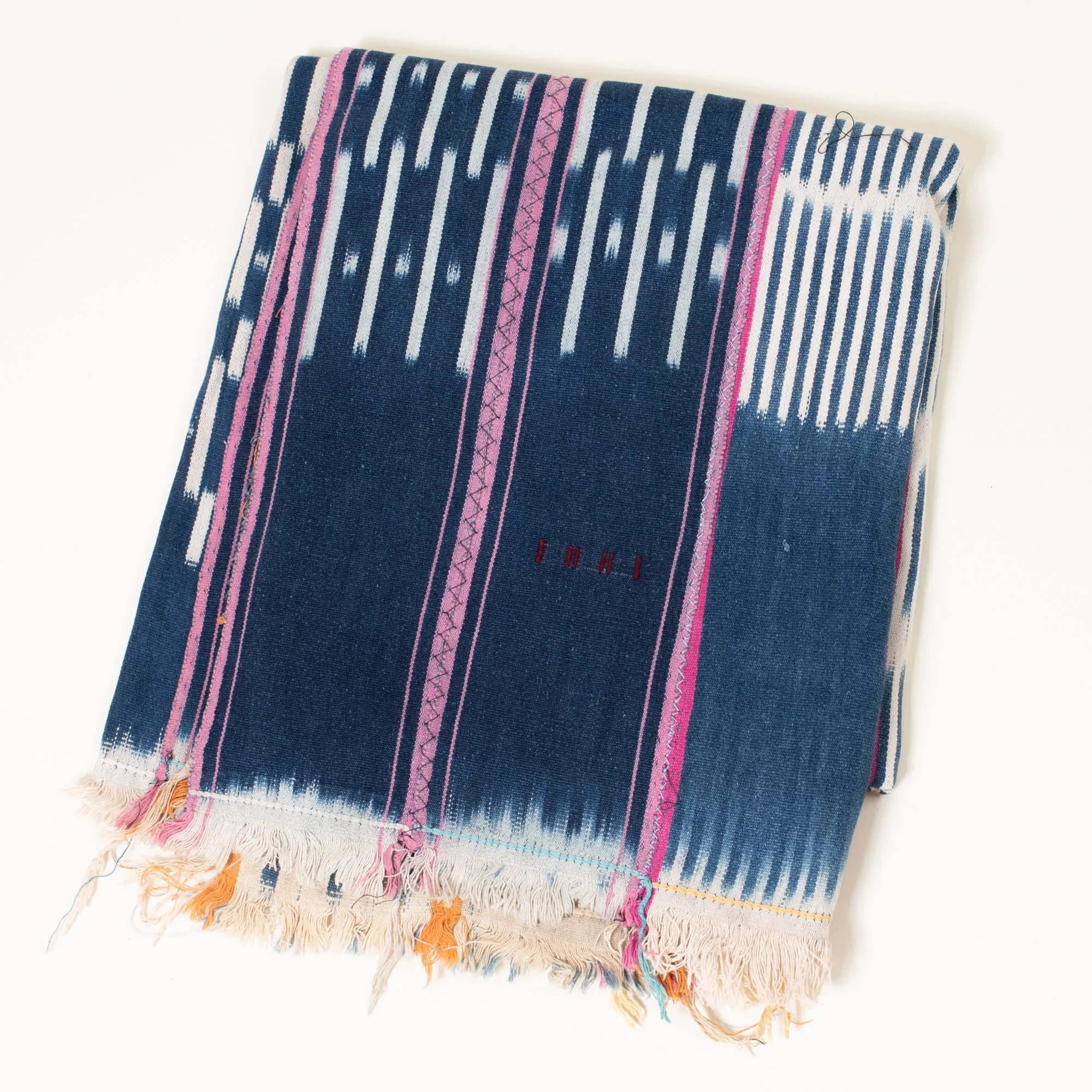 Saho Indigo Multicolor Mudcloth