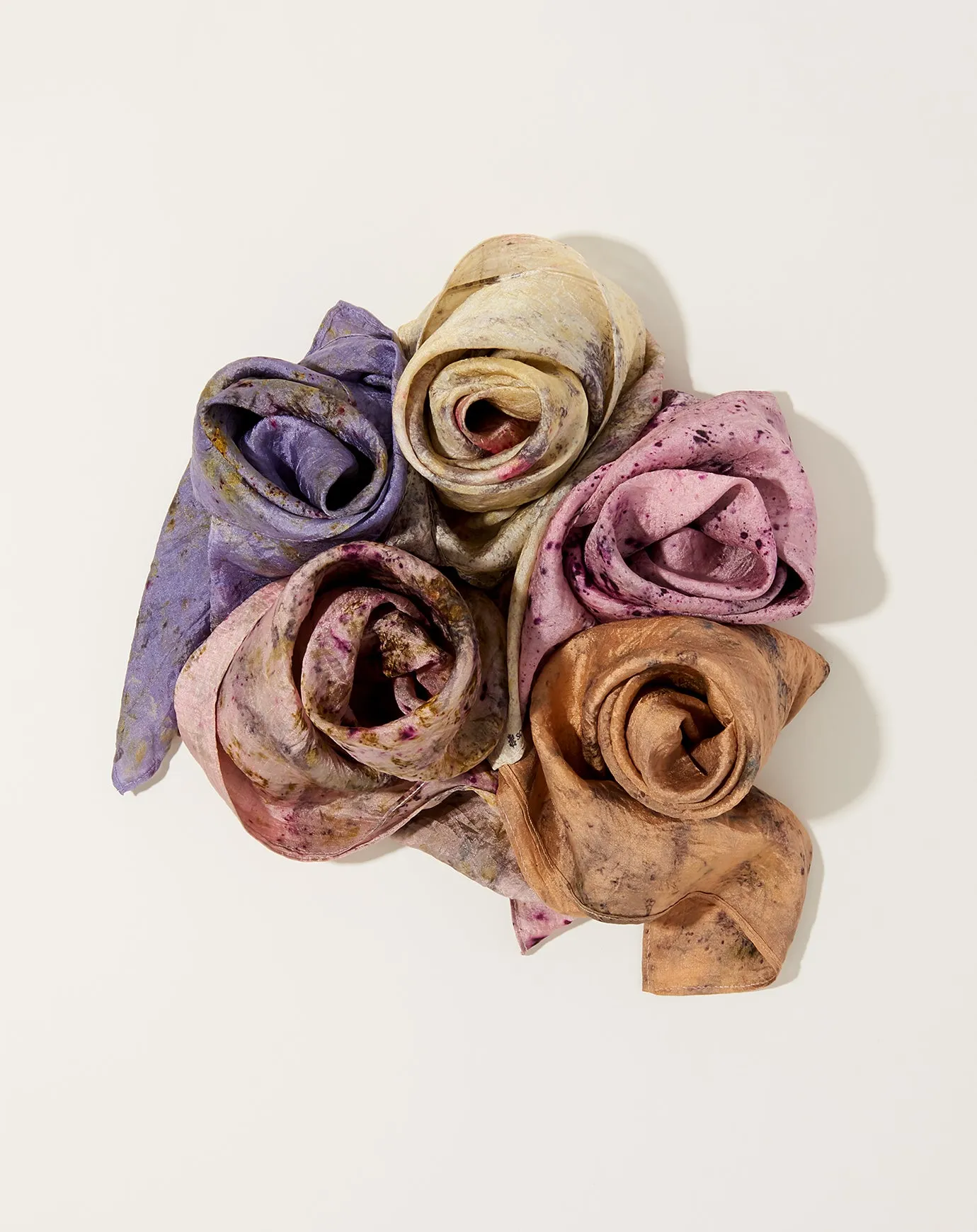 Silk Bandana in Dhalia