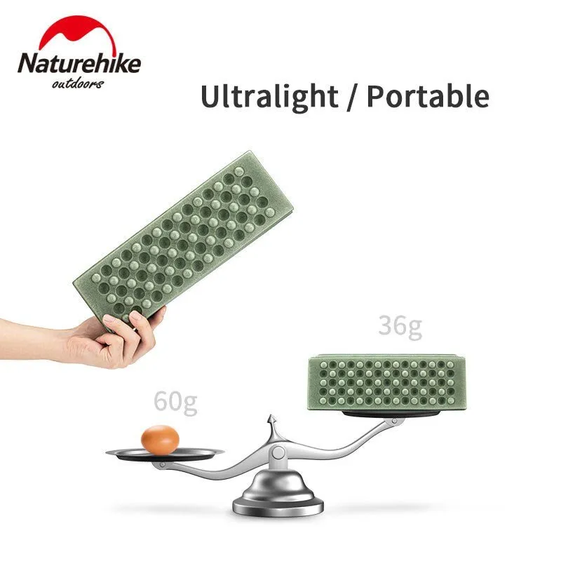 Sitpad / tapis de pique-nique ultraléger et pliable en mousse XPE imperméable Naturehike - Egg-pad