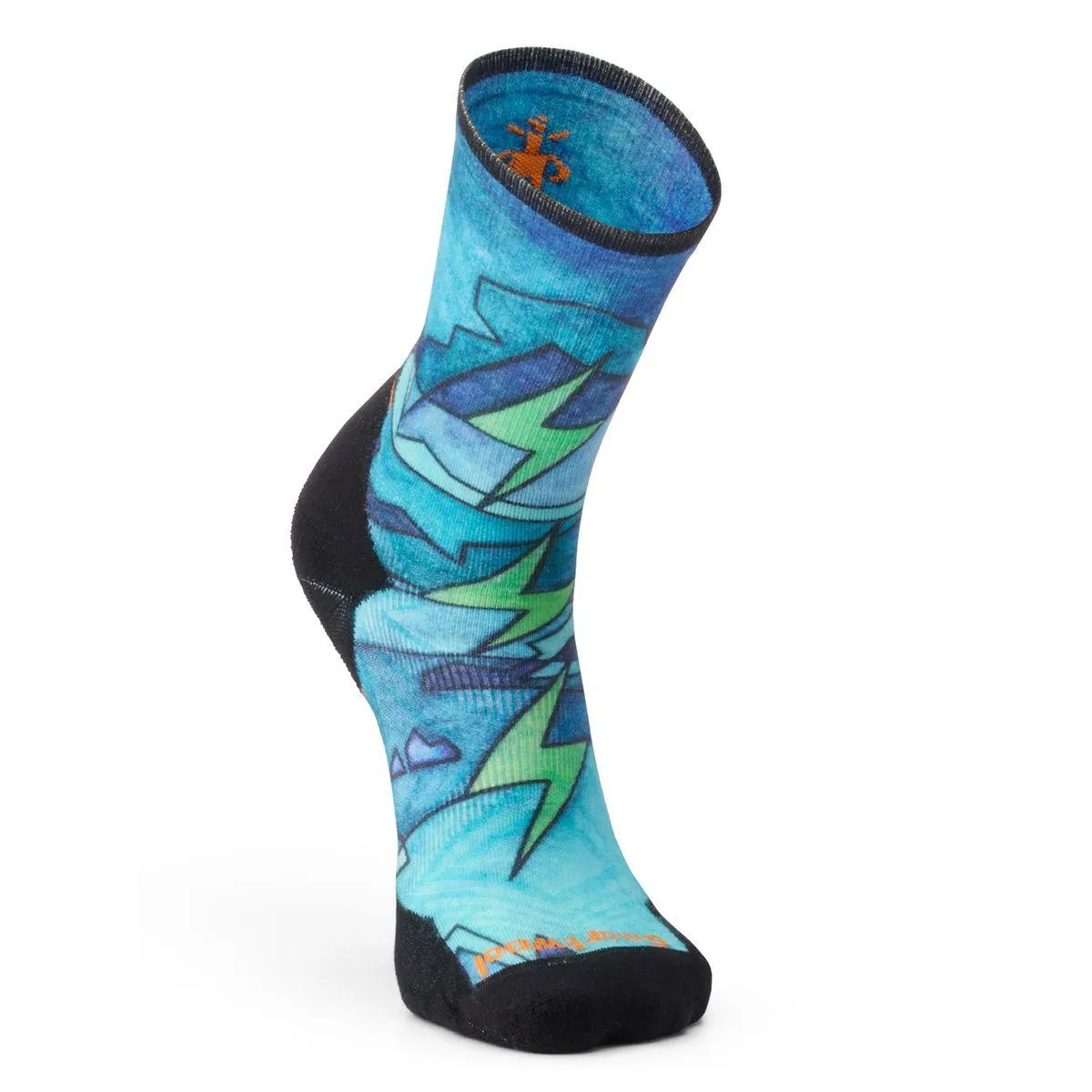 Smartwool - Athlete Edition Run Print Crew Socks