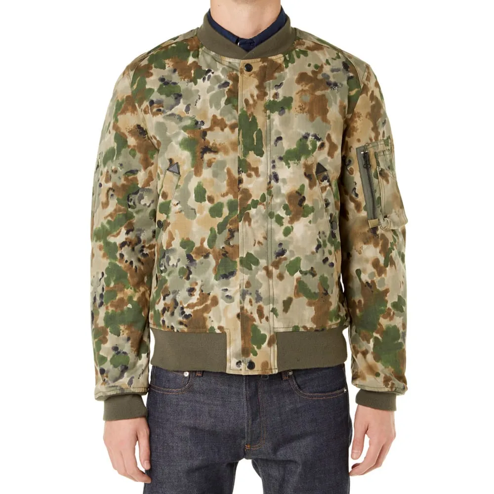 Spiewak Golden Fleece Woodland MA-1 JacketWoodland Camouflage